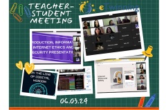 Green and orange moodboard scrapbook family Photo Collage - 1